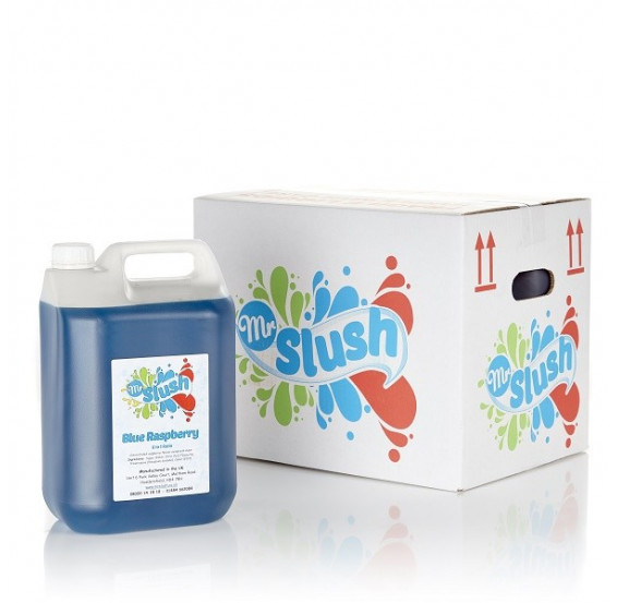 Blue Raspberry Slush Syrup Mr Slush Concentrates 7300